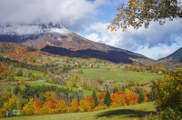 Le Vercors-St Andéol et les 2 soeurs enneigées
