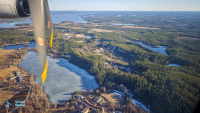 Arrivée sur Kajaani en Laponie