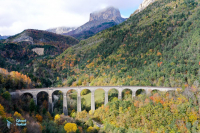 Viaduc de Clelles. Isère.