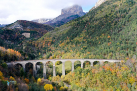 Viaduc de Clelles. Isère